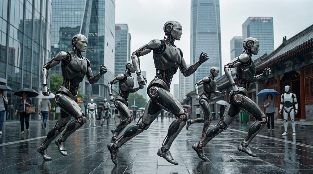Humanoide roboter: når maskiner begynner å jogge
