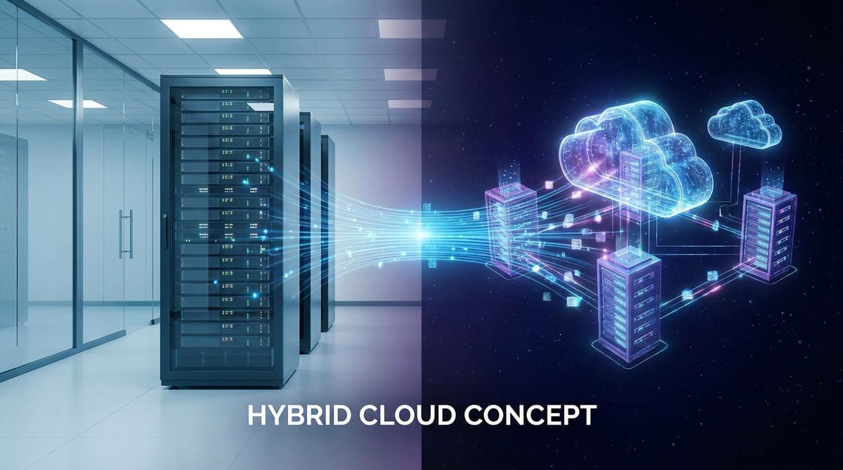 Hybrid AI-arkitektur: Når skal du bruke sky – og når lokal?