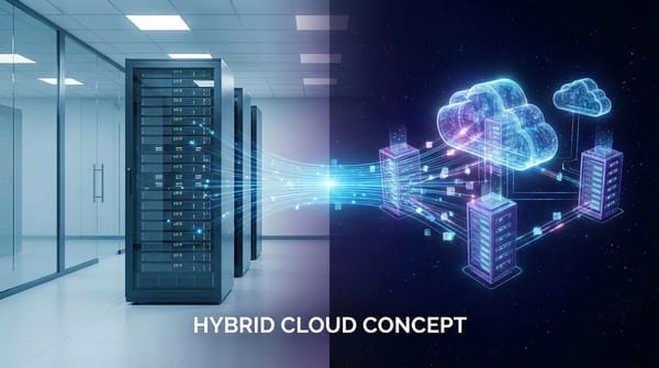 Hybrid AI-arkitektur: Når skal du bruke sky – og når lokal?